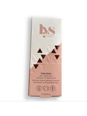 LYS beauty Think Bright Glow + Hydrate Serum with Vitamin C & Hyaluronic Acid